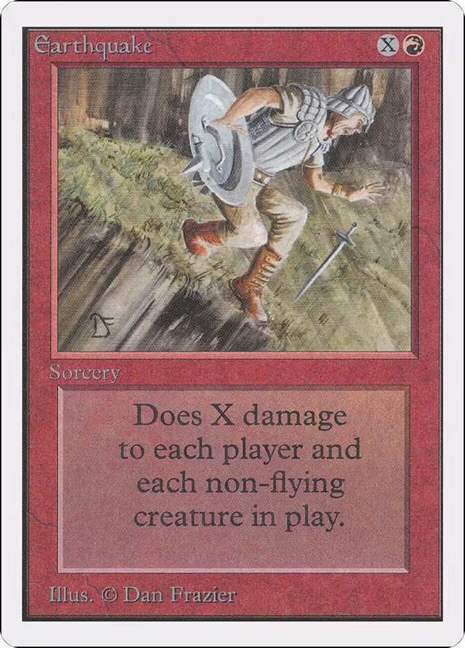 Earthquake, Unlimited Edition — Magic card price