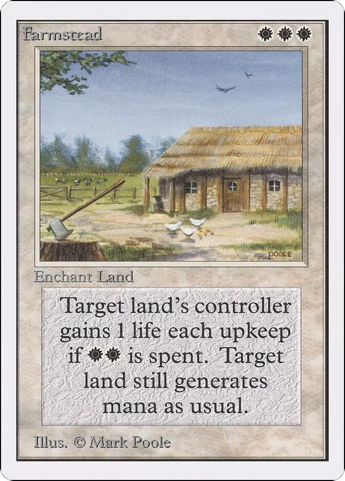 Farmstead, Unlimited Edition — Magic card price