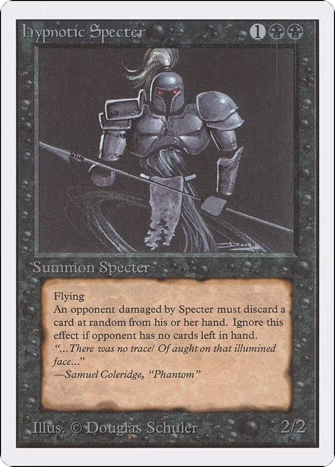 Hypnotic Specter, Unlimited Edition — Magic card price