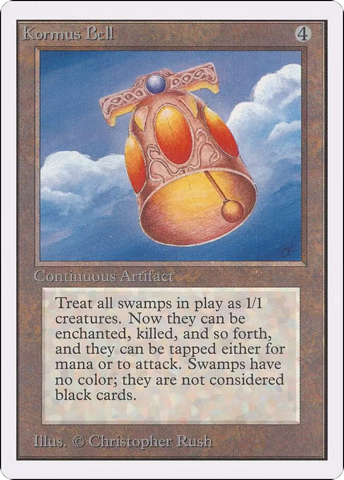 Kormus Bell, Unlimited Edition — Magic card price