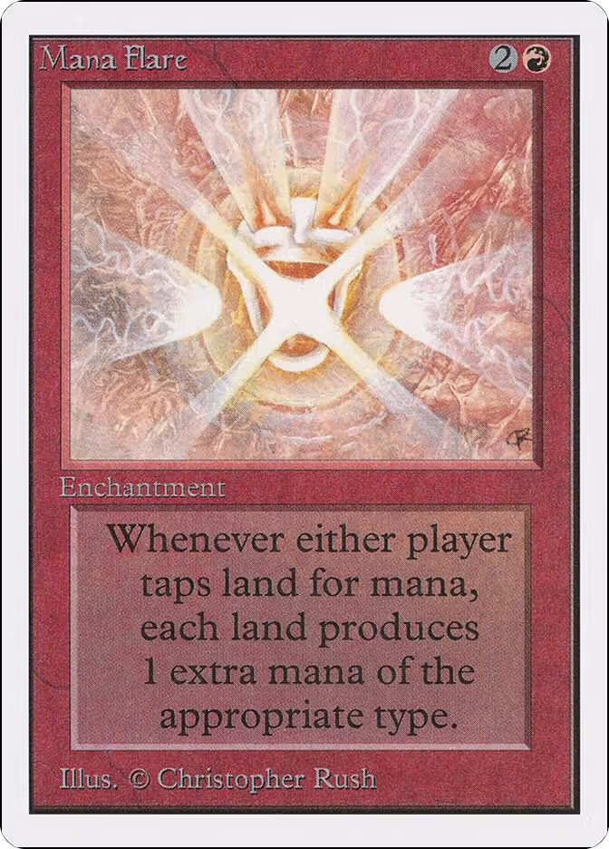 Mana Flare, Unlimited Edition — Magic card price