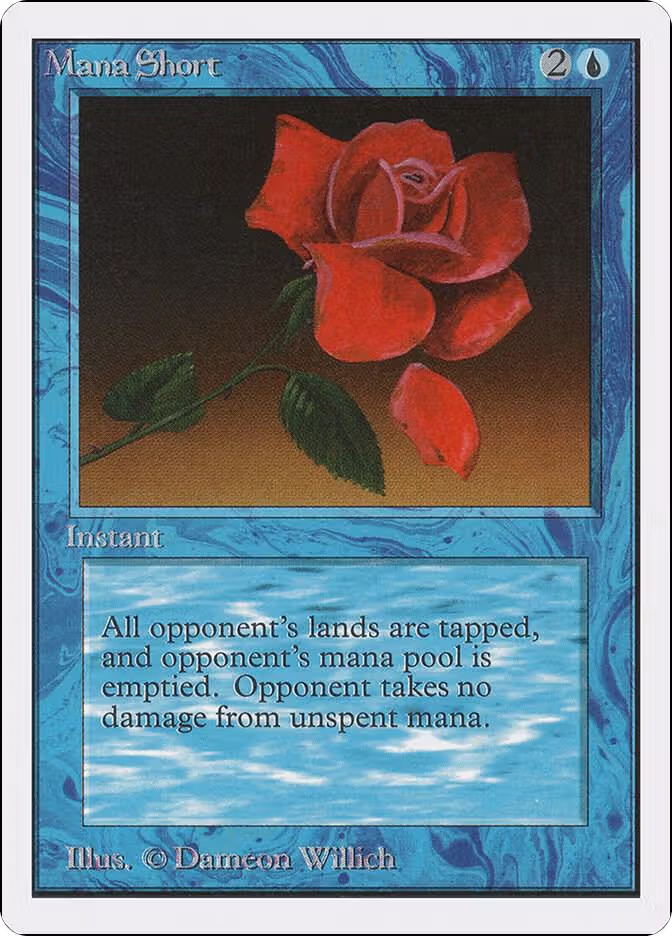 Mana Short, Unlimited Edition — Magic card price