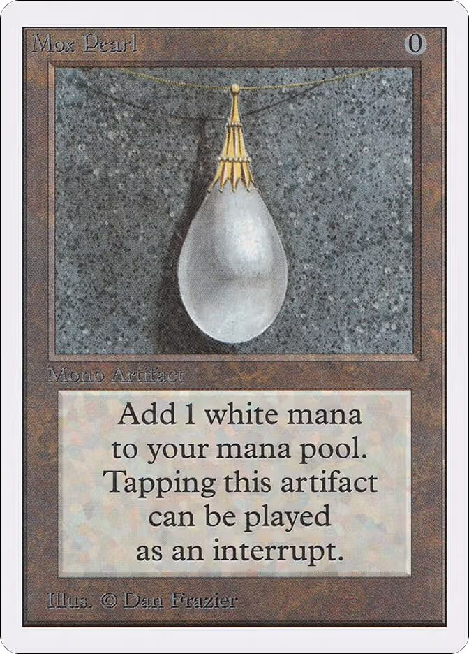 Mox Pearl, Unlimited Edition — Magic card price