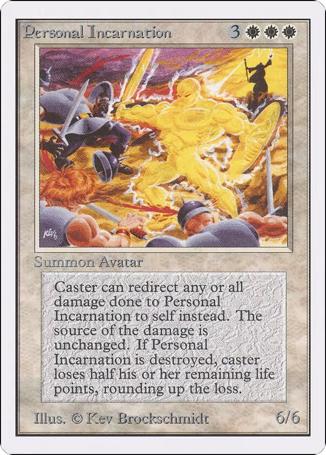 Personal Incarnation, Unlimited Edition — Magic card price