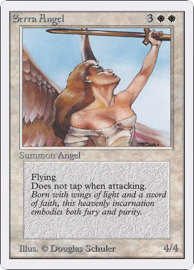 Serra Angel, Unlimited Edition — Magic card price