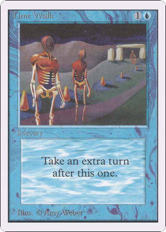 Time Walk, Unlimited Edition — Magic card price