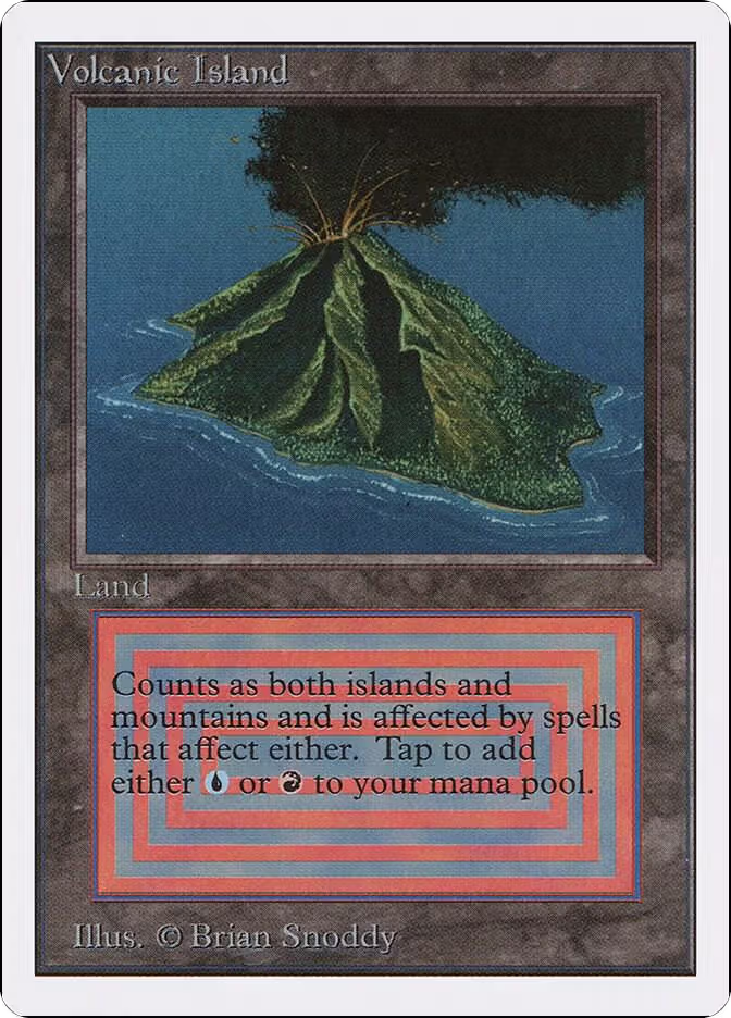 Volcanic Island, Unlimited Edition — Magic card price