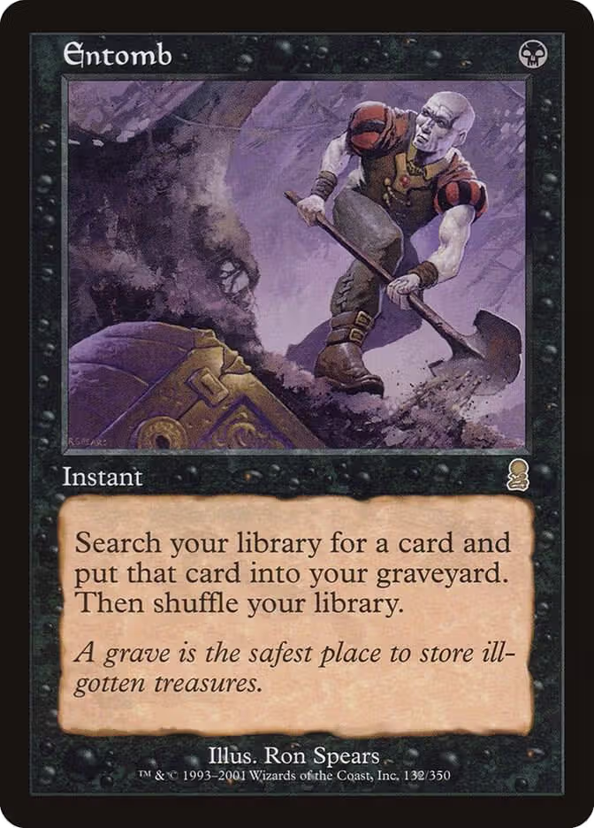 Entomb (132), Odyssey — Magic card price