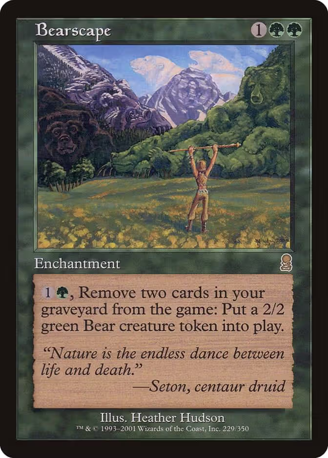 Bearscape (229), Odyssey — Magic card price