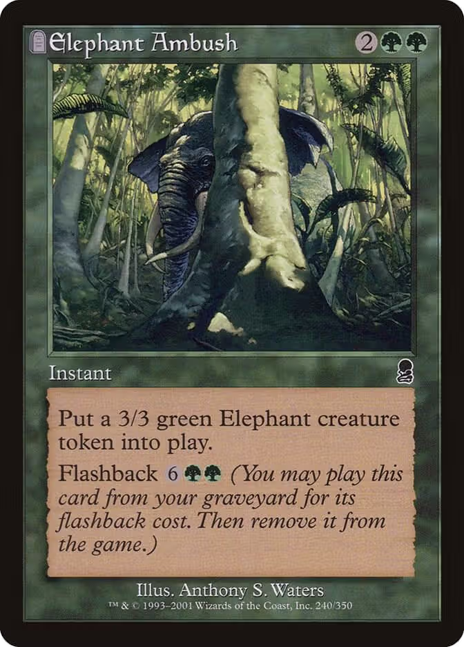 Elephant Ambush (240), Odyssey — Magic card price