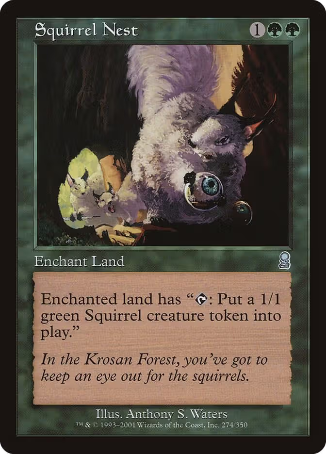 Squirrel Nest (274), Odyssey — Magic card price