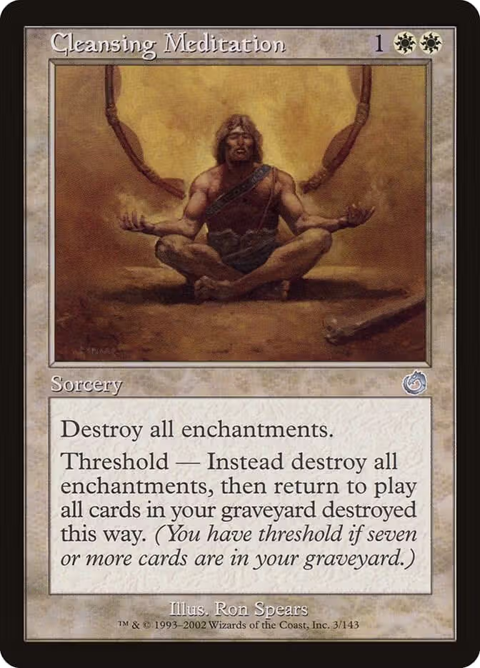 Cleansing Meditation (3), Torment — Magic card price