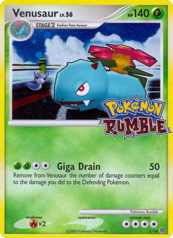 Venusaur (1), Rumble — Pokémon card price