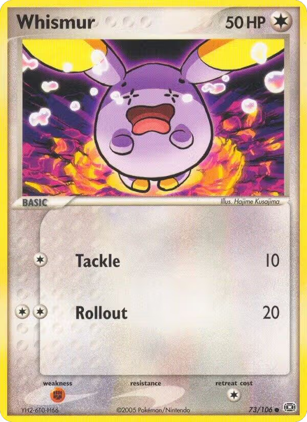 Whismur (73/106), EX Emerald — Pokémon card price