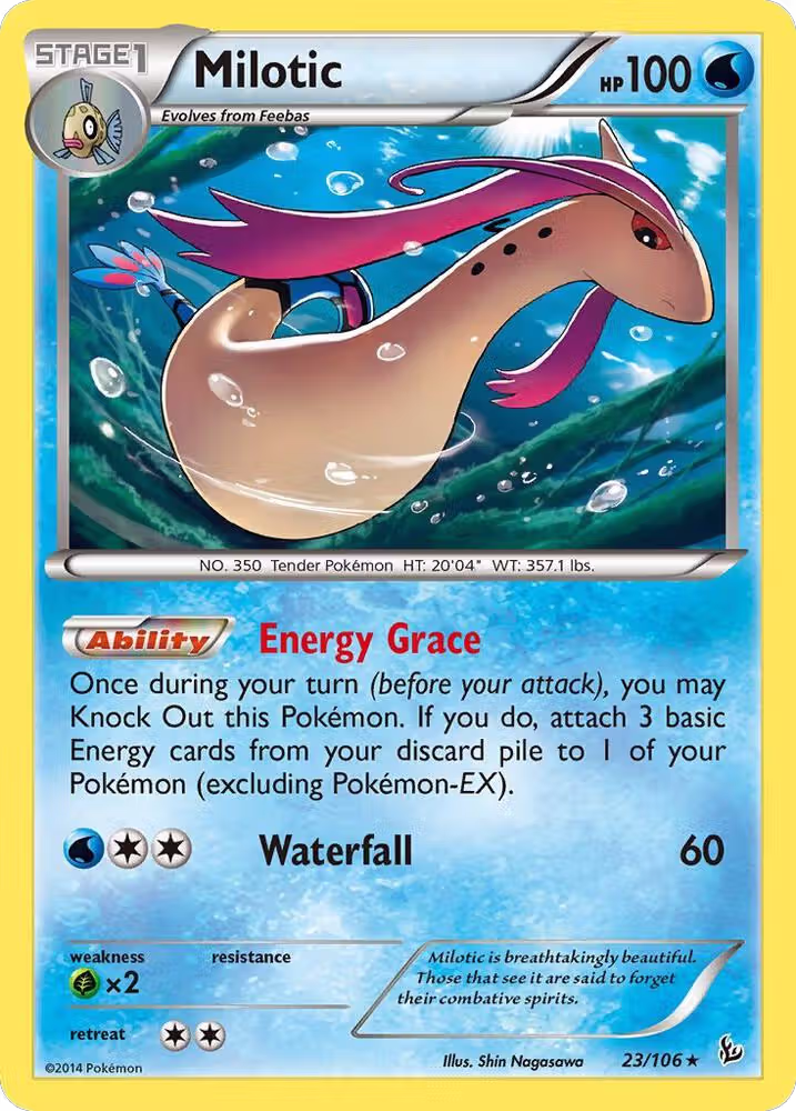 Milotic (23/106), XY - Flashfire — Pokémon card price