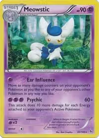 Meowstic - 43/106 (XY Flashfire) (043/106), Deck Exclusives — Pokémon card price