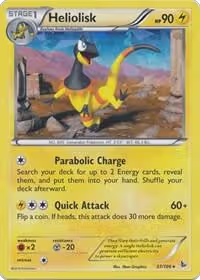 Heliolisk - 37/106 (XY Flashfire) (037/106), Deck Exclusives — Pokémon card price