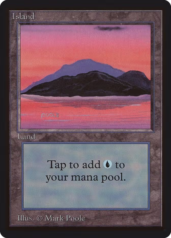 Island (C), Beta Edition — Magic card price