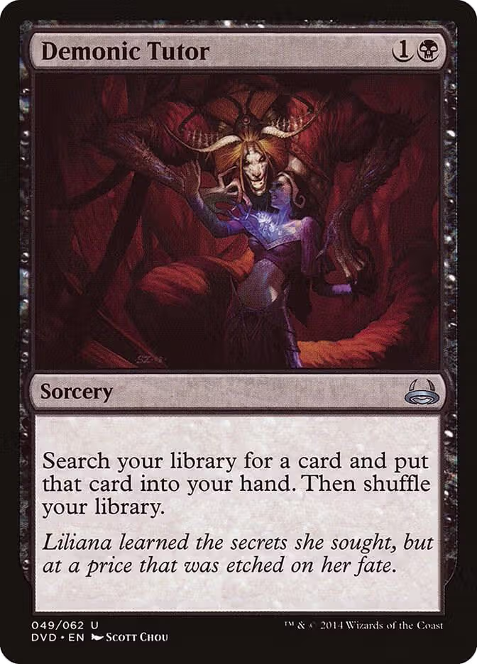 Demonic Tutor (49), Duel Decks: Anthology — Magic card price