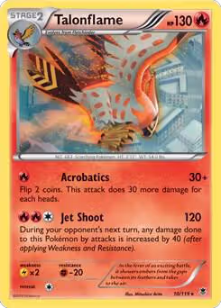 Talonflame - 10/119 (XY Phantom Forces) (010/119), Deck Exclusives — Pokémon card price