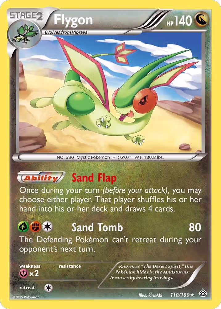 Flygon (110/160), XY - Primal Clash — Pokémon card price