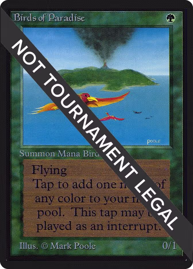Birds of Paradise (IE), International Edition — Magic card price