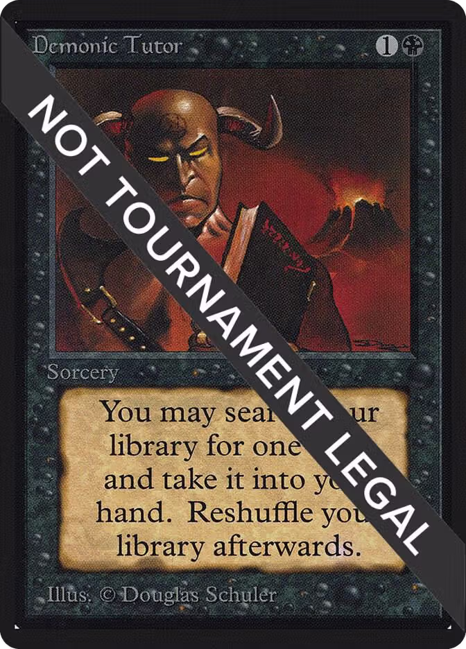 Demonic Tutor (IE), International Edition — Magic card price