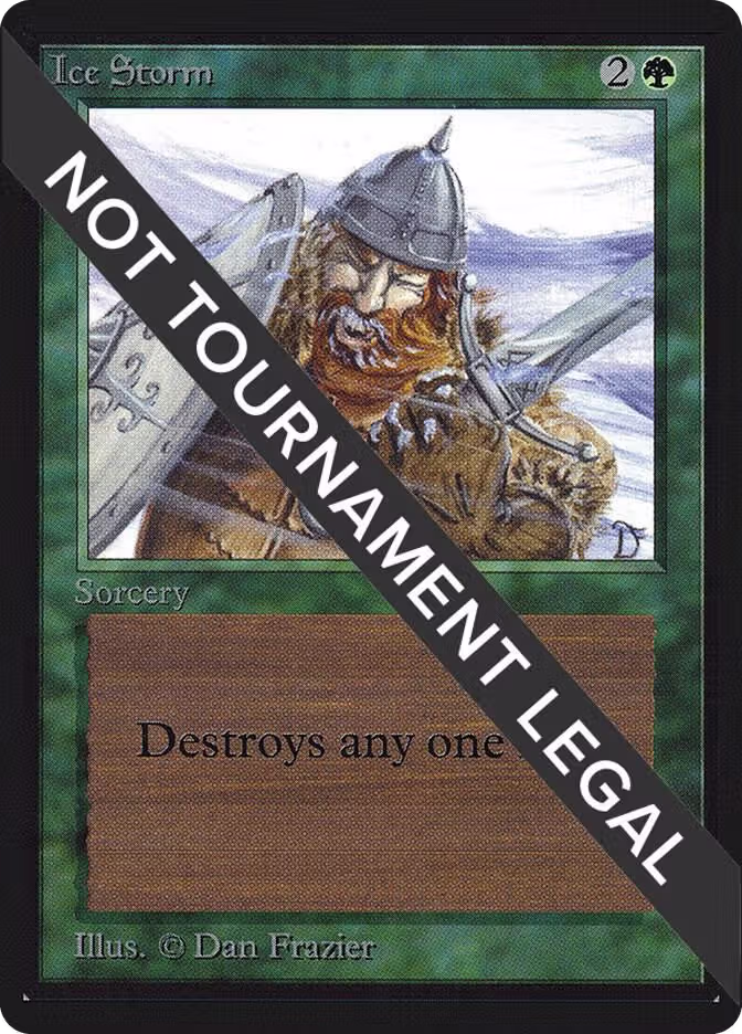 Ice Storm (IE), International Edition — Magic card price