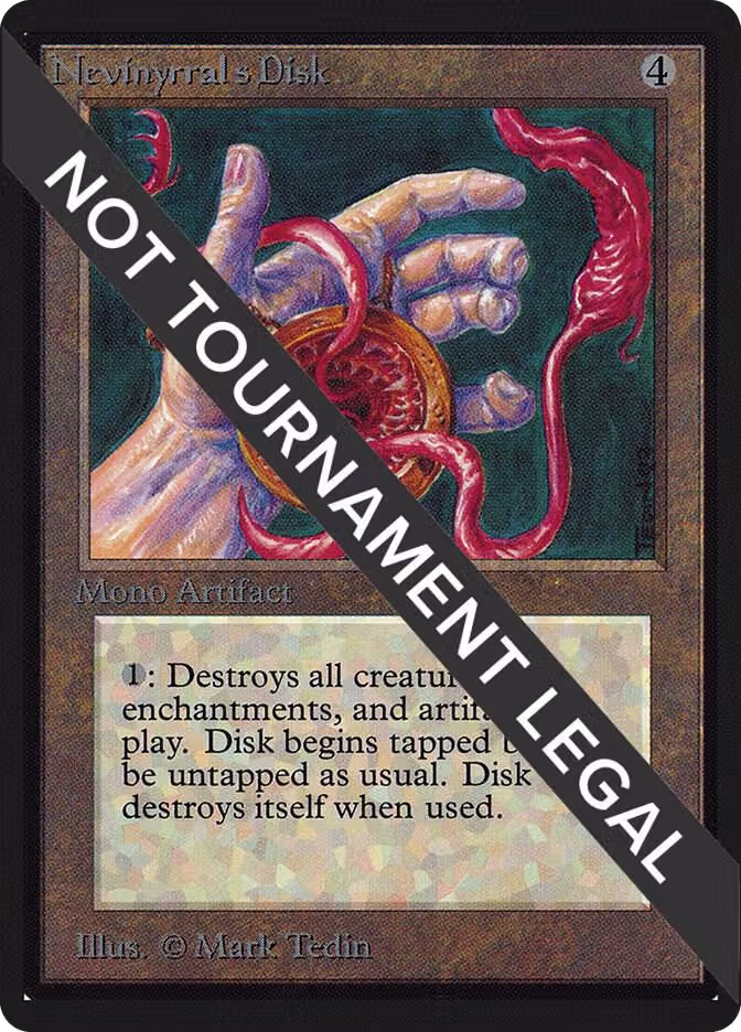 Nevinyrral's Disk (IE), International Edition — Magic card price