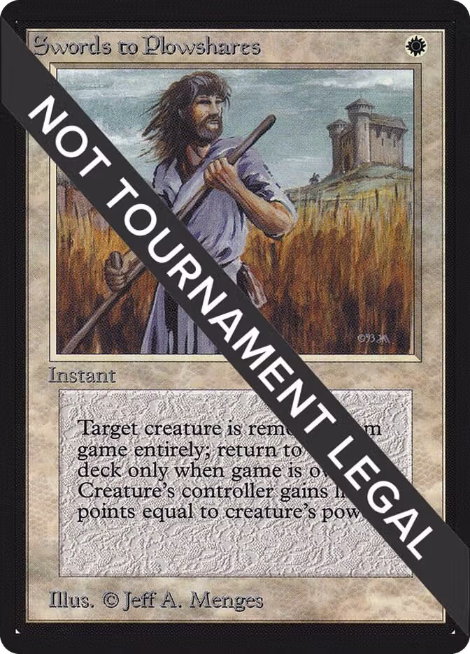 Swords to Plowshares (IE), International Edition — Magic card price