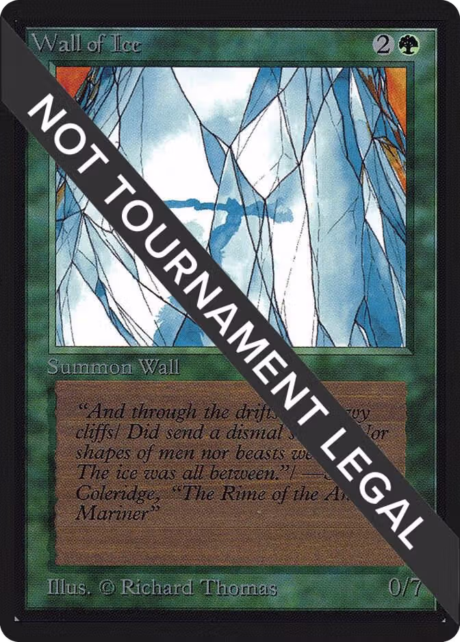 Wall of Ice (IE), International Edition — Magic card price