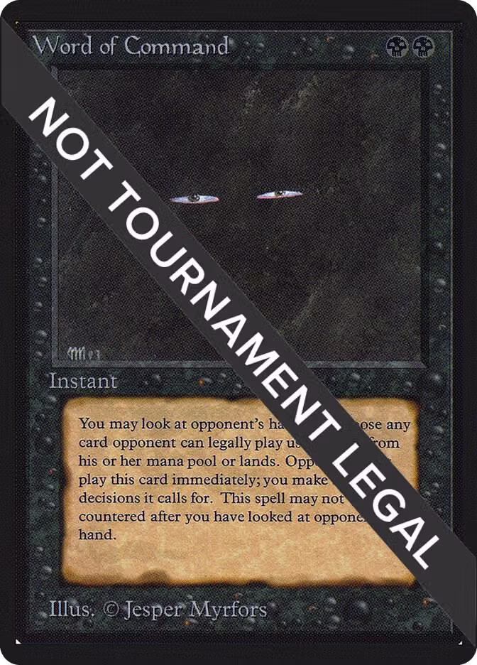 Word of Command (IE), International Edition — Magic card price