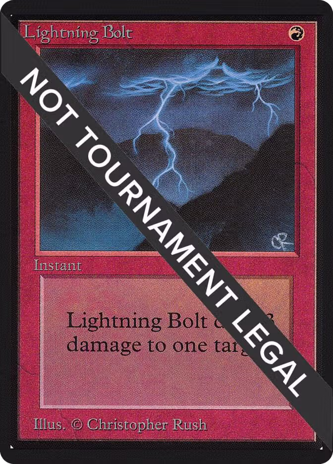 Lightning Bolt (CE), Collector's Edition — Magic card price