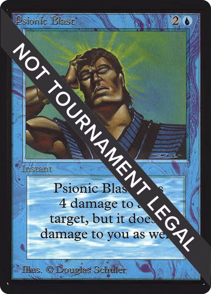 Psionic Blast (CE), Collector's Edition — Magic card price