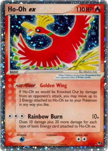Ho-Oh ex (Holo) (017/017), POP Series 3 — Pokémon card price