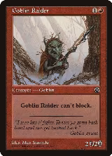 Goblin Raider — card price