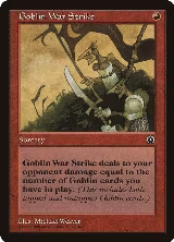Goblin War Strike — card price