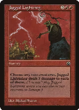 Jagged Lightning — card price