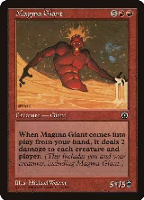 Magma Giant — card price