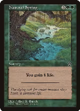 Natural Spring — card price