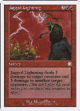 Jagged Lightning (109) — card price