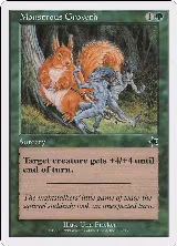 Monstrous Growth (132) — card price