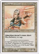 Alert Shu Infantry (1) — card price