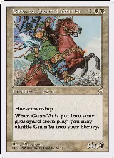 Guan Yu, Sainted Warrior (6), Portal Three Kingdoms — Magic card price