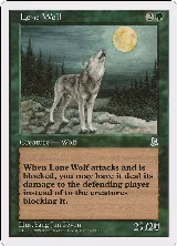 Lone Wolf (140), Portal Three Kingdoms — Magic card price
