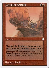 Rockslide Ambush (121), Portal Three Kingdoms — Magic card price