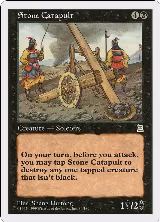 Stone Catapult (84), Portal Three Kingdoms — Magic card price