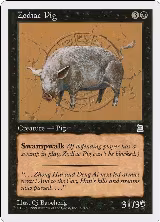 Zodiac Pig (97), Portal Three Kingdoms — Magic card price