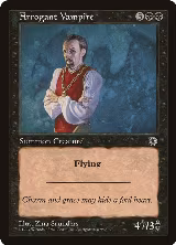 Arrogant Vampire — card price