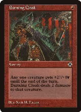 Burning Cloak — card price